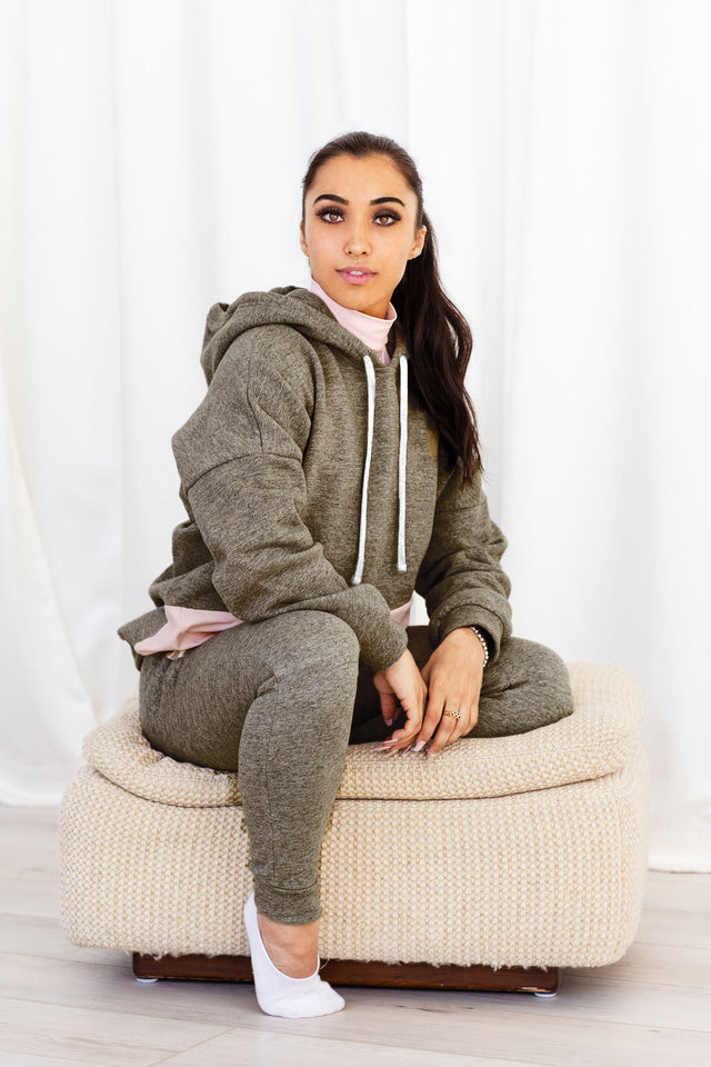 Unstoppable Me SS22 Grey Oversized Hoodie - SewSewYou